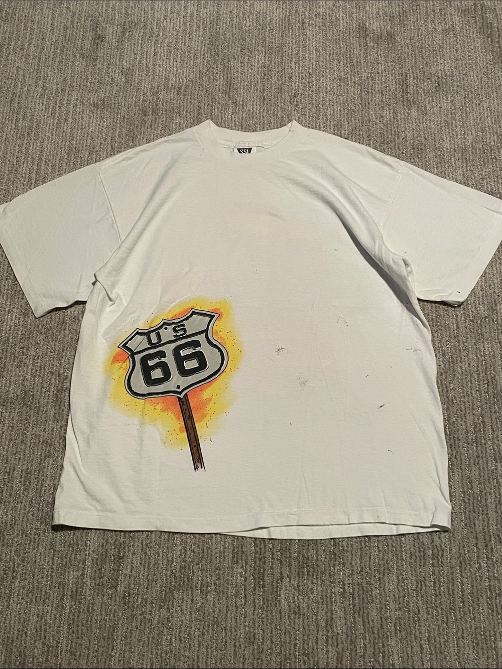 Vintage Chevrolet Graphic Tee - Casual Men's Shirt Distressed